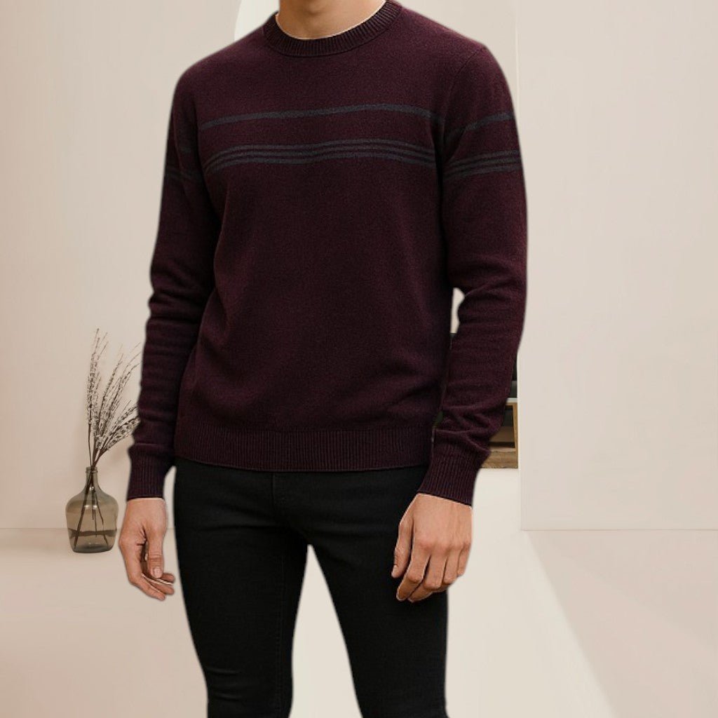 Mens Purple Stripe Jersey - StylePhase SA