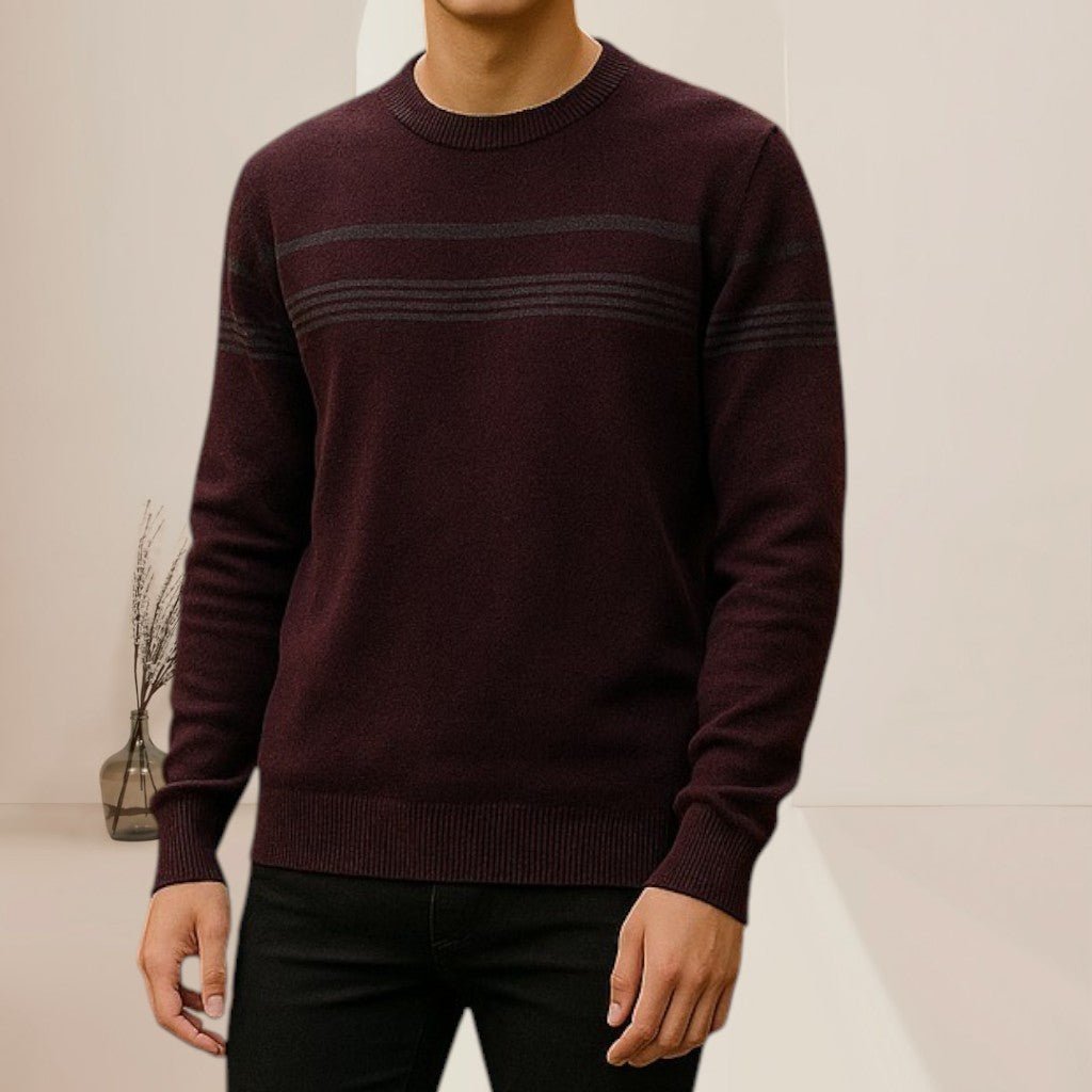 Mens Purple Stripe Jersey - StylePhase SA