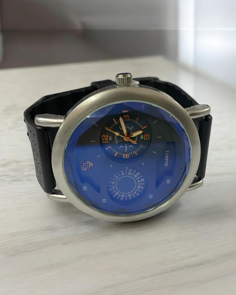 Men's Rubber Strap Watch - StylePhase SA