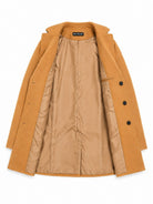 Men's Tan Single Breasted Coat - StylePhase SA
