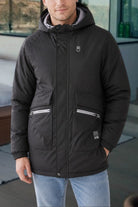Mens White Printed Jacket - DNA - StylePhase SA