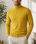 Men's Yellow Polo Neck Top - StylePhase SA