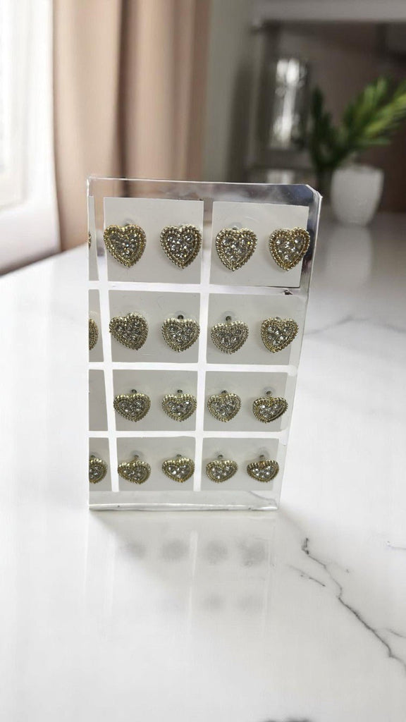 Mini Heart Earrings - StylePhase SA