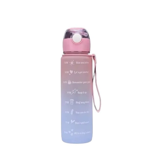 Motivational Water Bottle - 700 ml - Style Phase Home