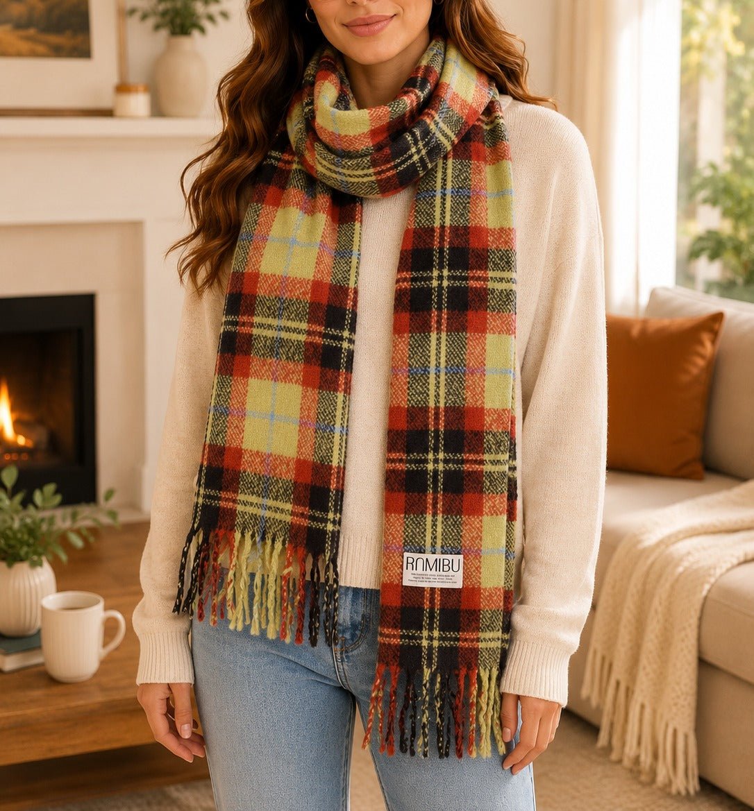 Multi Color Check scarf - StylePhase SA