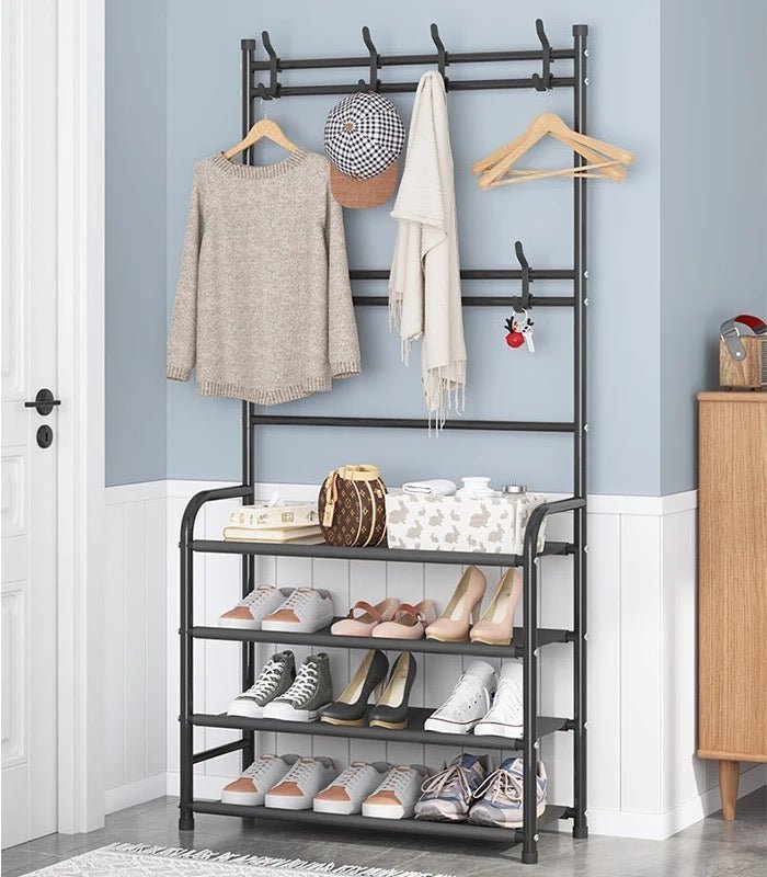 Multifunctional 4 Tier Shoe & Hat Rack - StylePhase SA