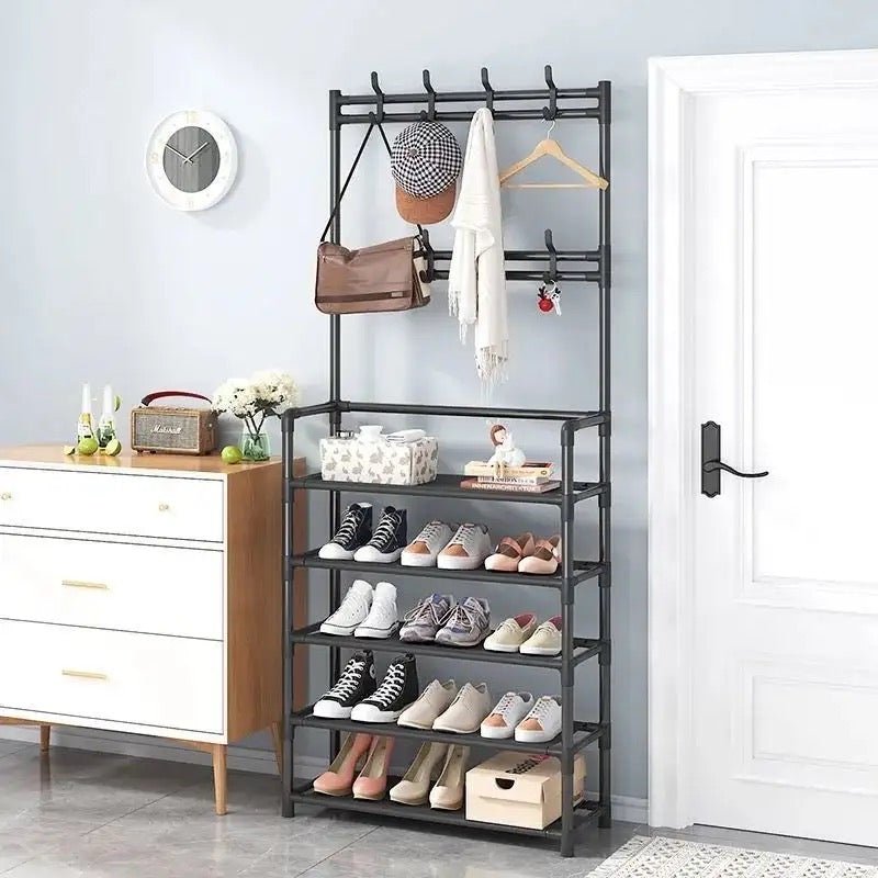 Multifunctional 5 Tier Shoe & Hat Rack - Style Phase Home