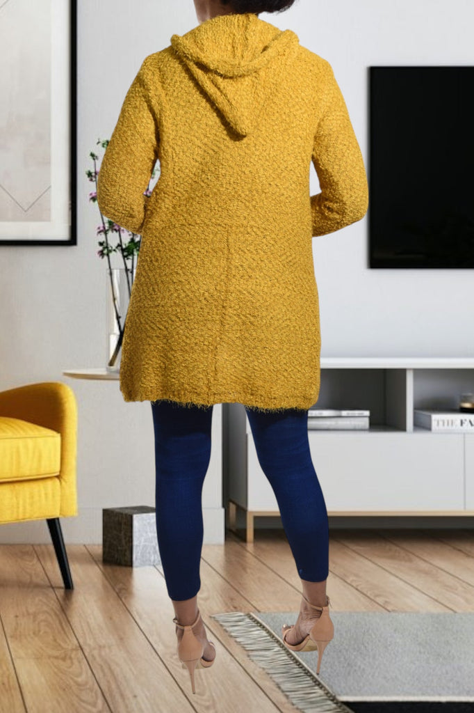 Mustard Hoody Gilet - StylePhase SA