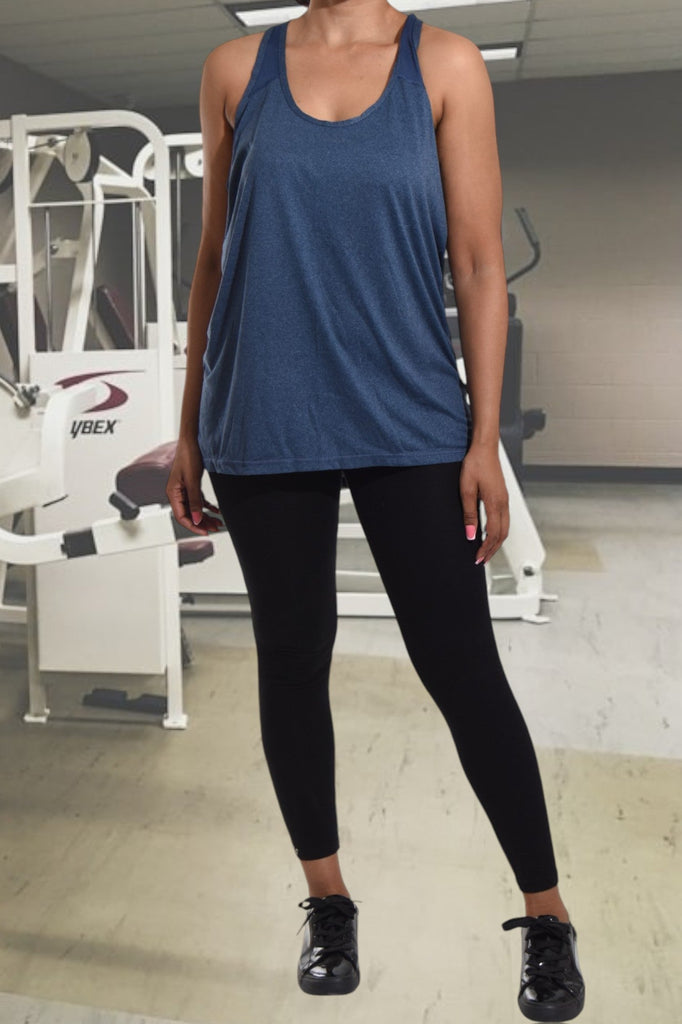 Navy Activewear Vest - StylePhase SA