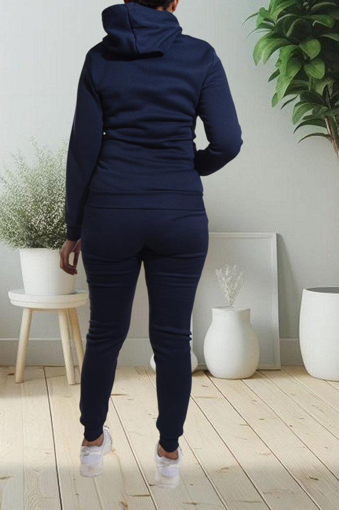 Navy Graphic Tracksuit Set - StylePhase SA