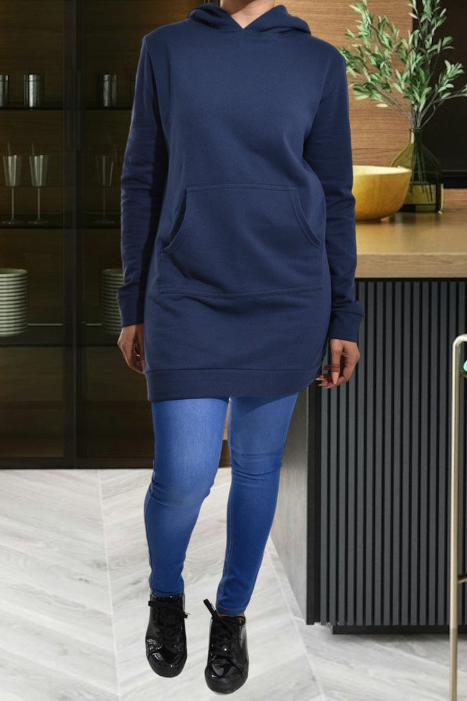 Navy Hoody Dress - StylePhase SA