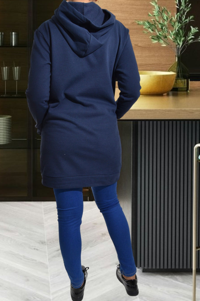 Navy Hoody Dress - StylePhase SA