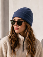 Navy Polar Fleece Beanies - StylePhase SA