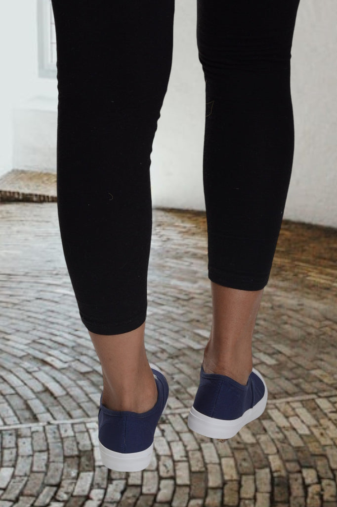 Navy Slip On Sneaker - StylePhase SA