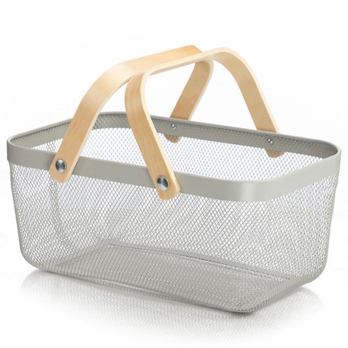 Nordic Mesh Storage Basket - Rectangle - Style Phase Home