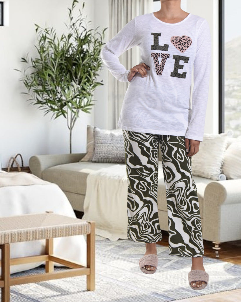Olive Love Pj Set - StylePhase SA