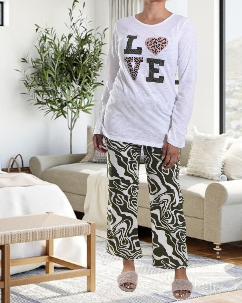 Olive Love Pj Set - StylePhase SA