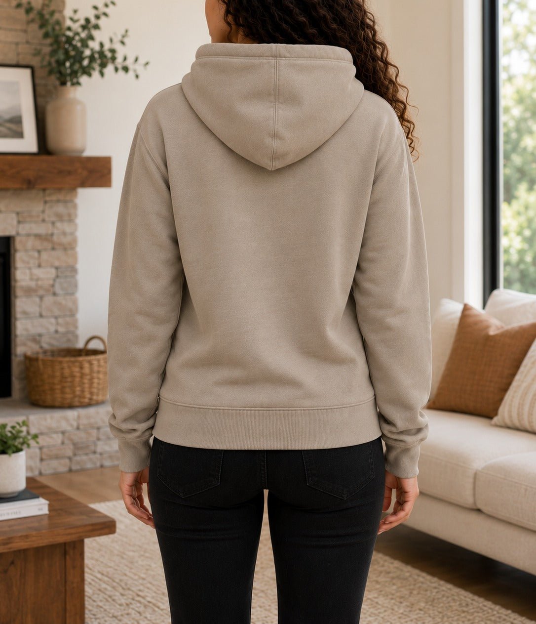 Olive New York Fleece Hoody Top - StylePhase SA
