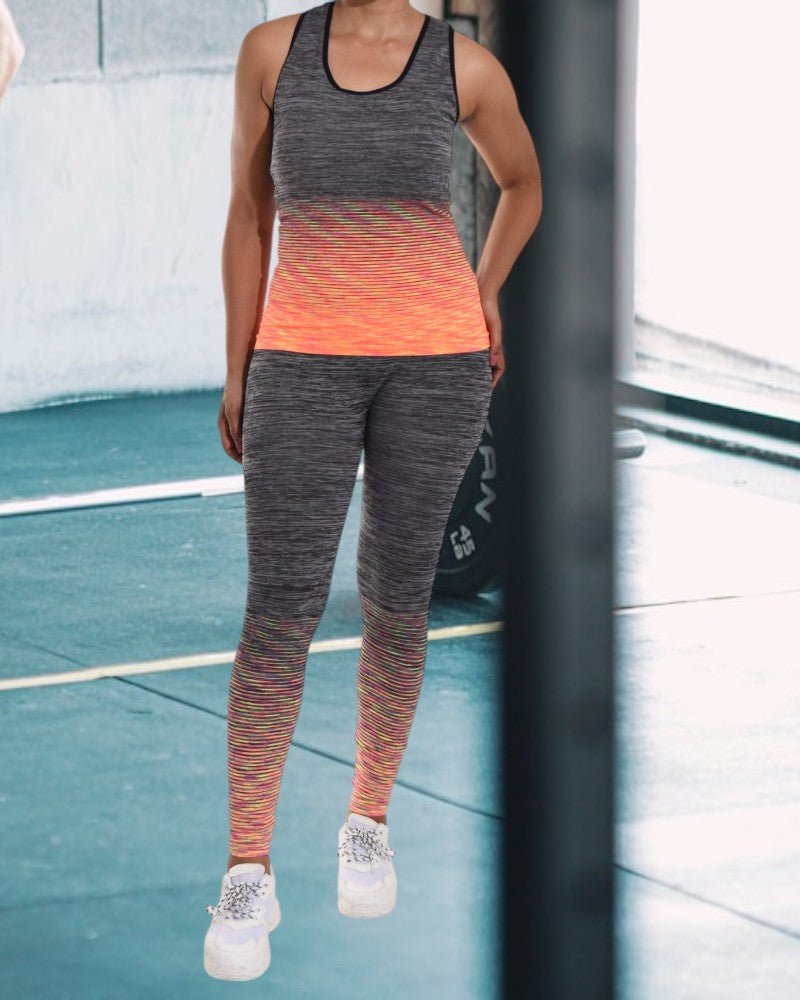 Orange Activewear Set - StylePhase SA