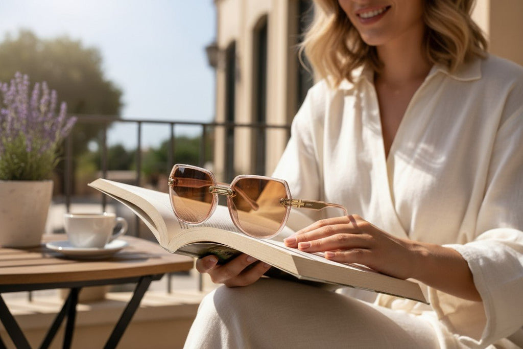 Oversized Frameless Fashion Sunglasses - StylePhase SA