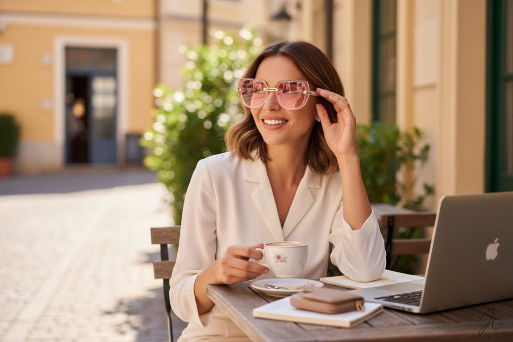 Oversized Frameless Fashion Sunglasses - StylePhase SA