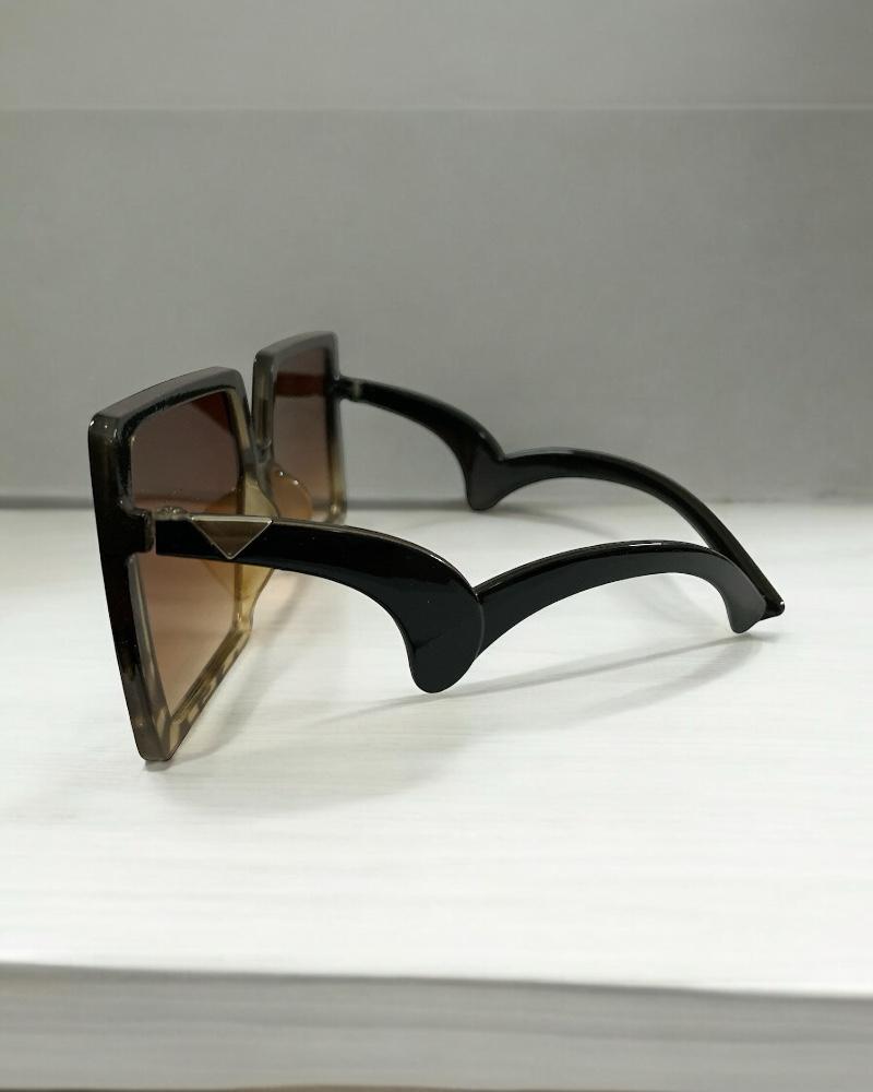 Oversized Square Frame Sunglasses - StylePhase SA