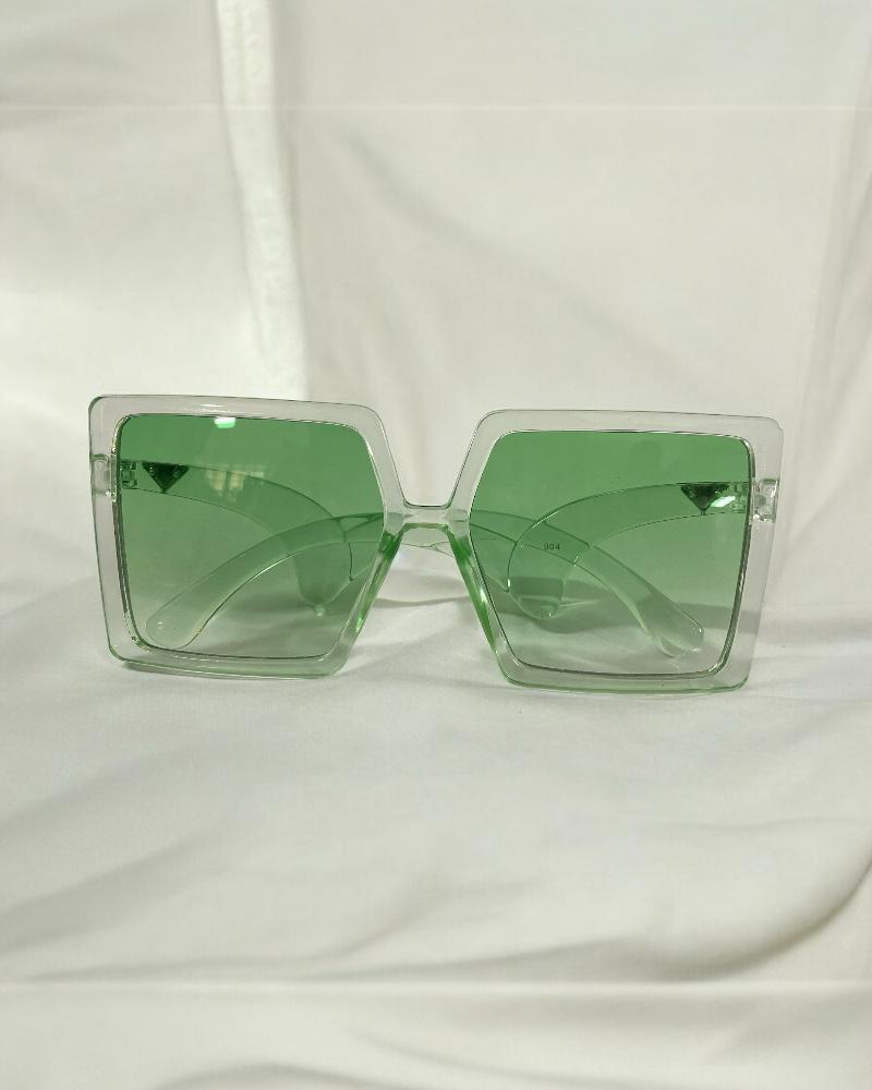 Oversized Square Frame Sunglasses - StylePhase SA