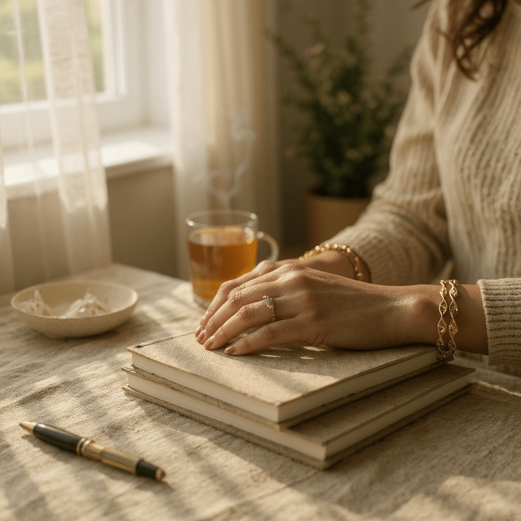 Patterned Gold Bangle Set - StylePhase SA