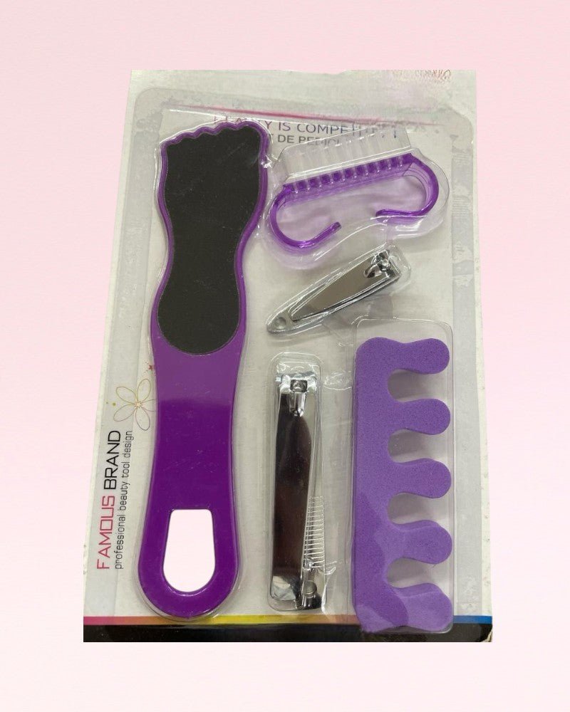 Pedicure Tool Kit 5PCS - StylePhase SA