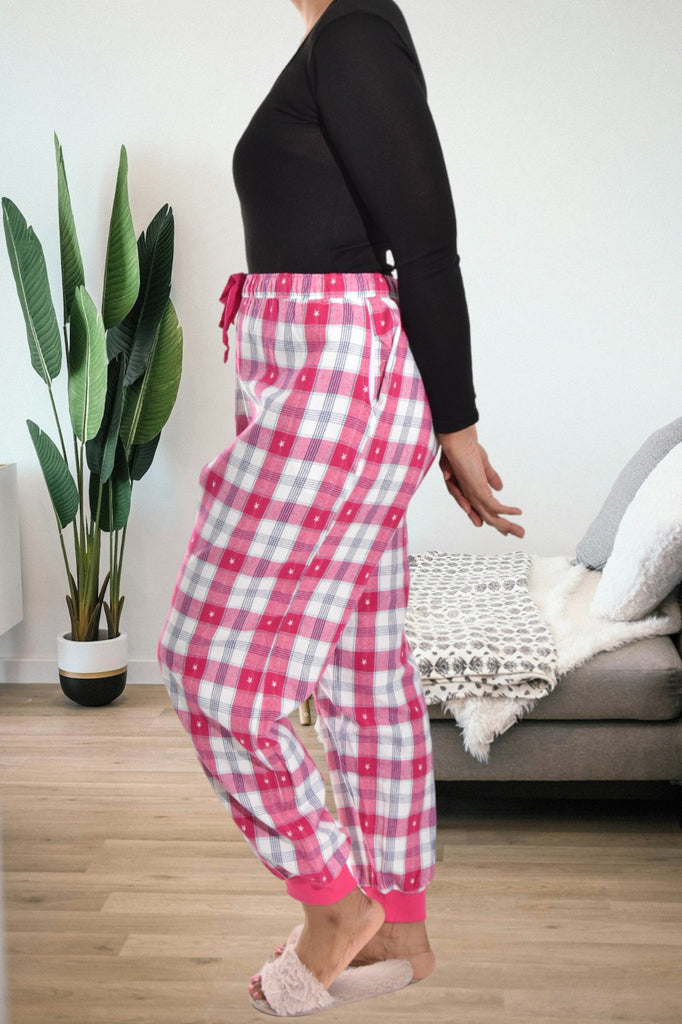 Pink And White Pj Sleep Pants - StylePhase SA