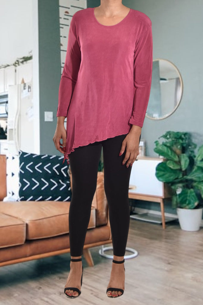 Pink Asymmetrical Top - StylePhase SA