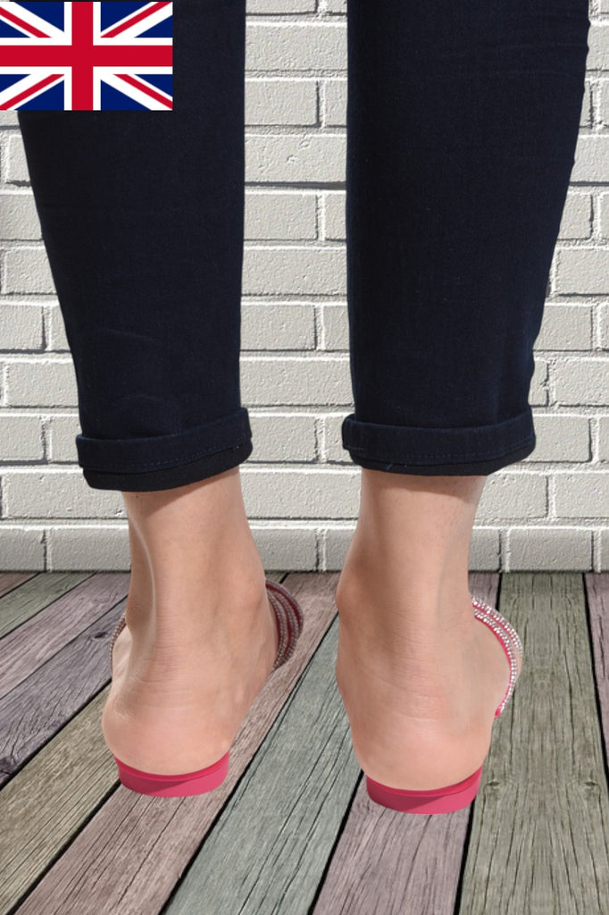 Pink Criss Cross Flats - StylePhase SA