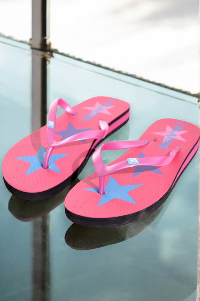 Pink Fashion Strap Slippers - StylePhase SA