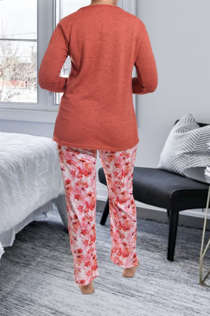 Pink Floral Pj Set - StylePhase SA