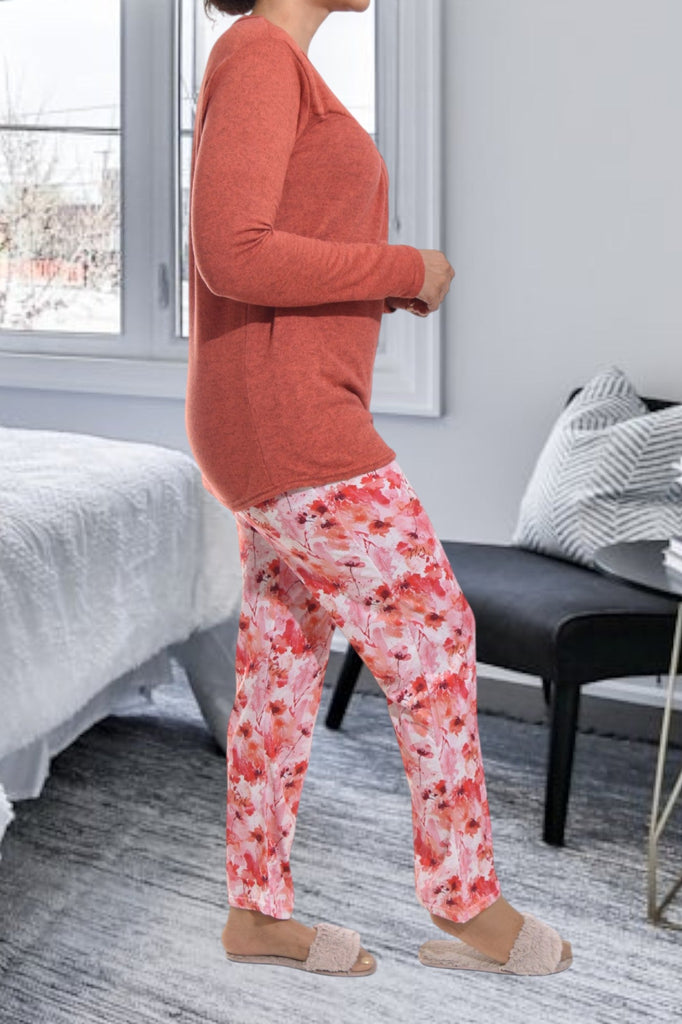 Pink Floral Pj Set - StylePhase SA