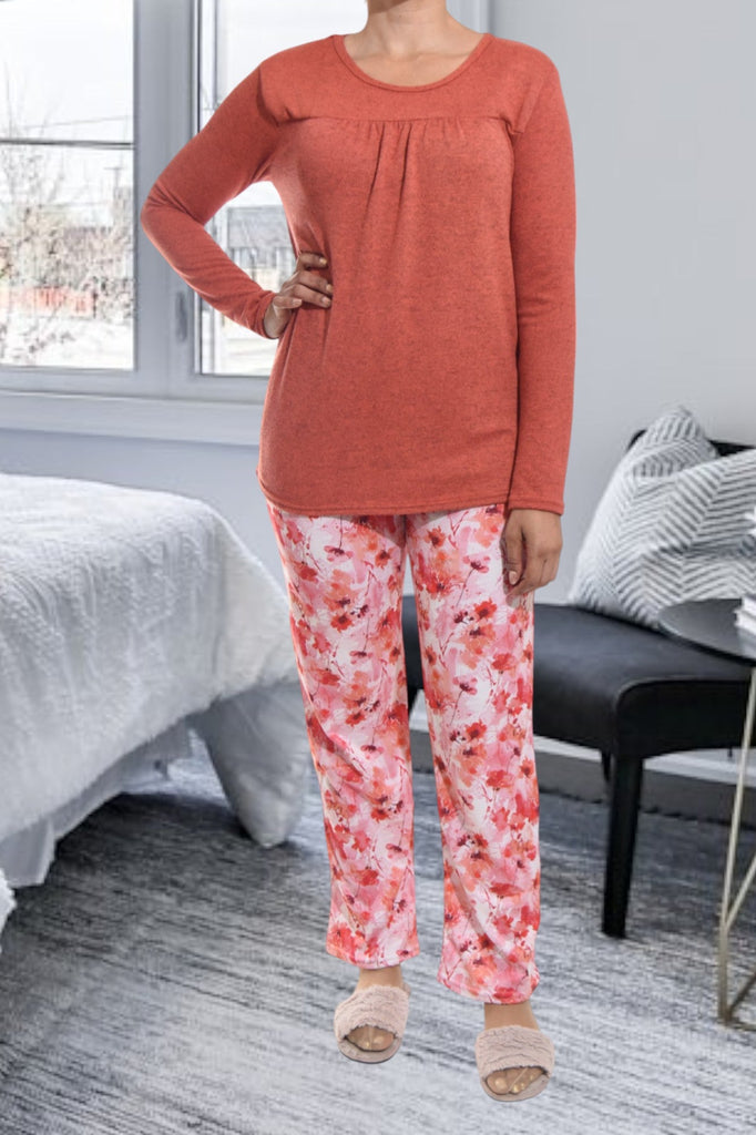Pink Floral Pj Set - StylePhase SA