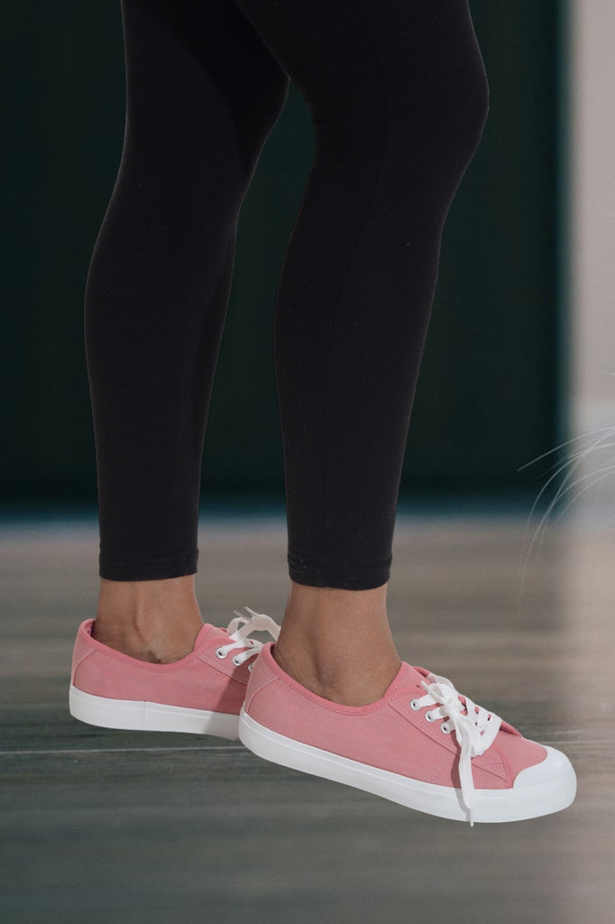 Pink Lace Up Sneaker - StylePhase SA