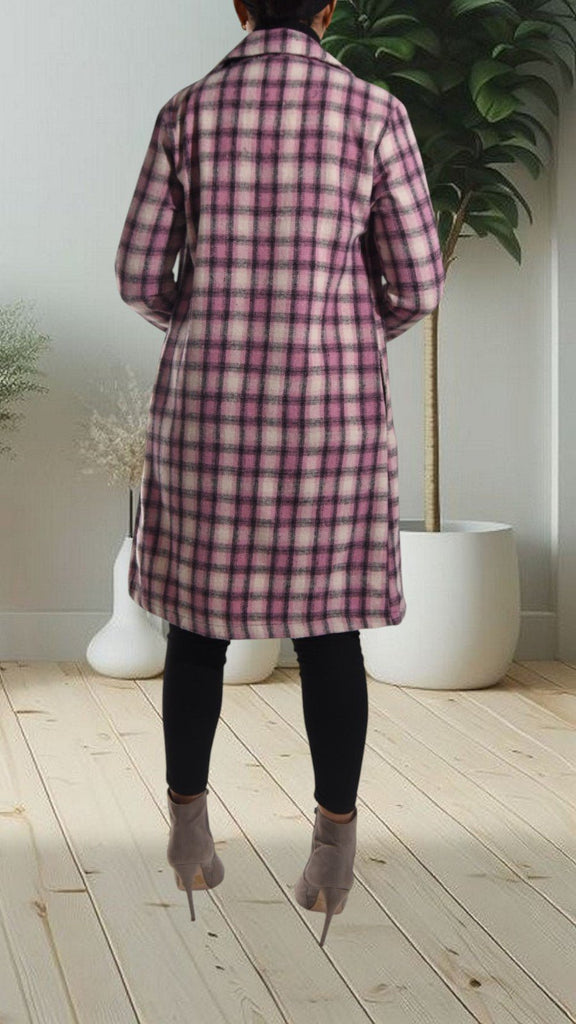 Pink Open Coat - StylePhase SA