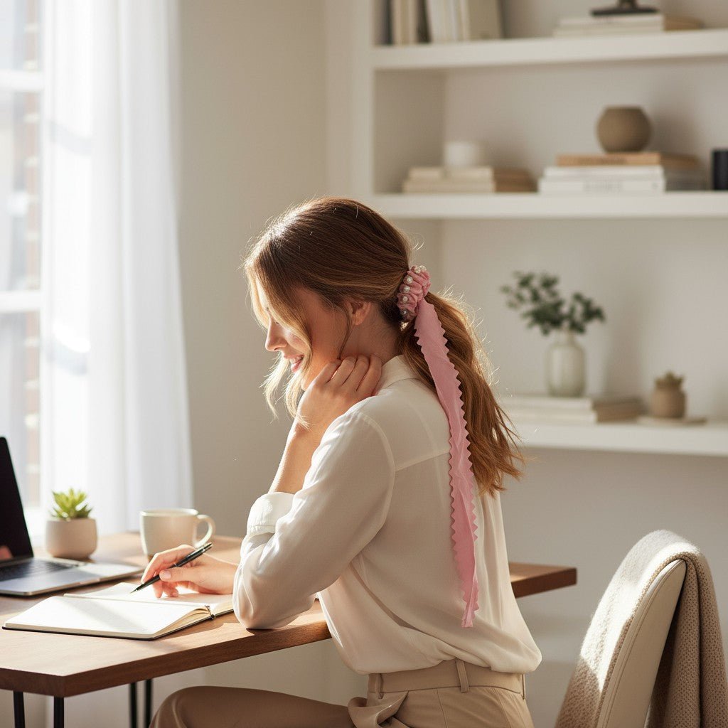 Pink Pearl Hair Tie - StylePhase SA