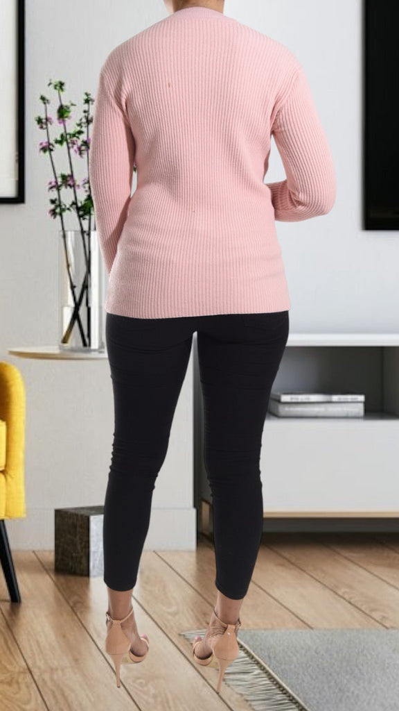 Pink Peep Hole Top - StylePhase SA