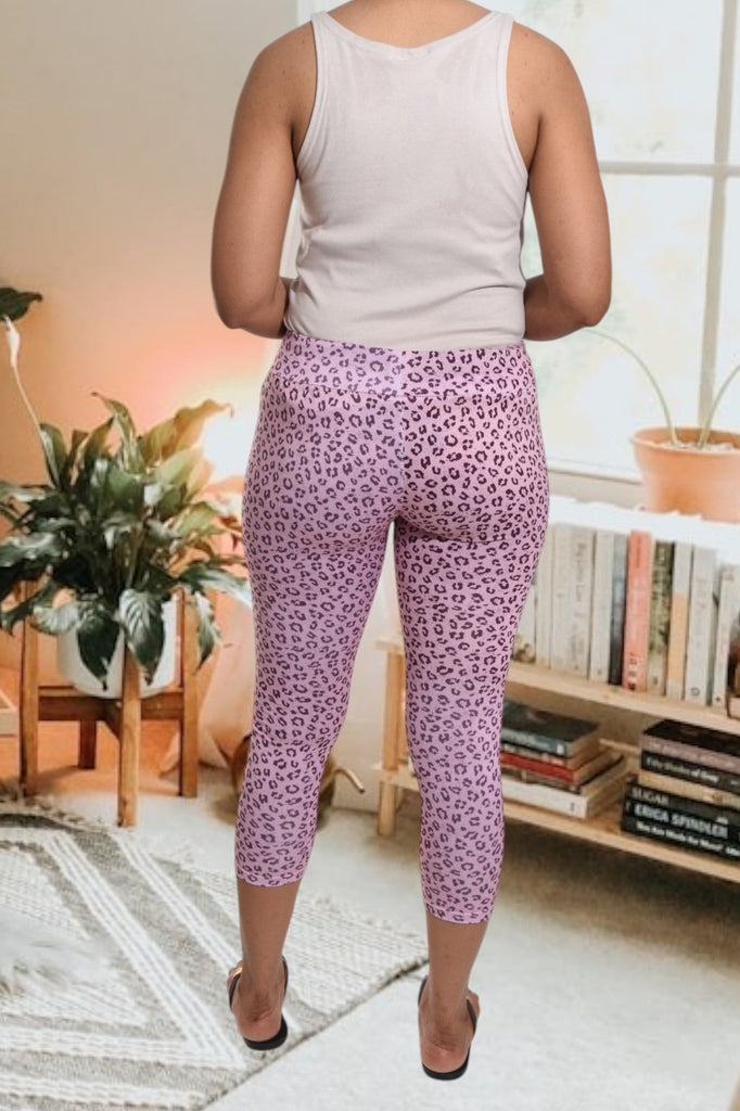 Pink Printed Tights - StylePhase SA