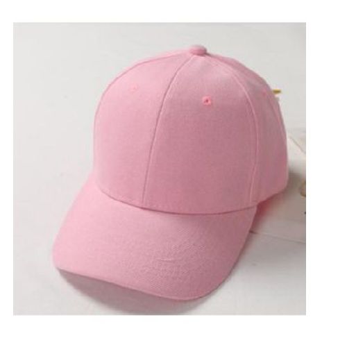 Plain Light Pink Cap - StylePhase SA