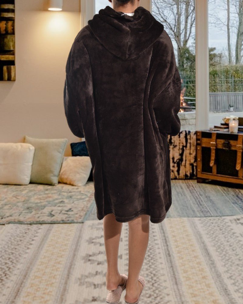 Plush Sherpa Blanket Hoodie - StylePhase SA