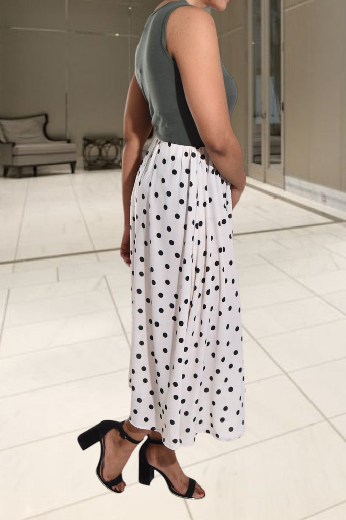 Polka Dot Flare Skirt - StylePhase SA