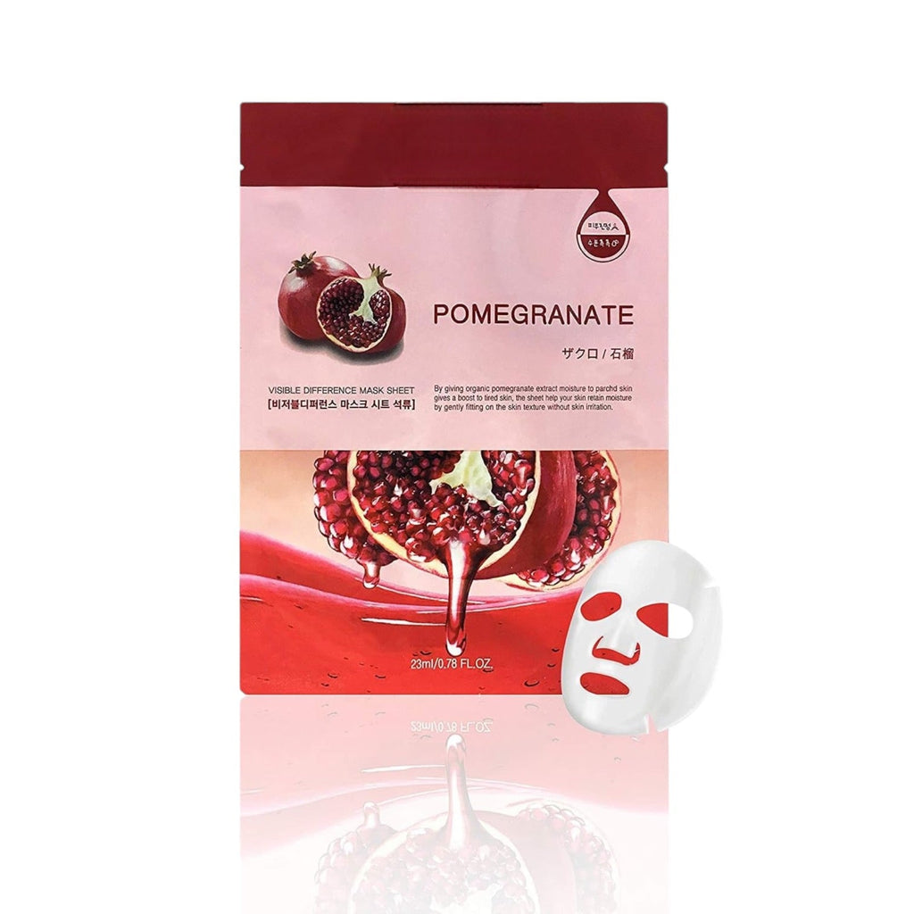 Pomegranate Mask Sheet (1 piece) - StylePhase SA