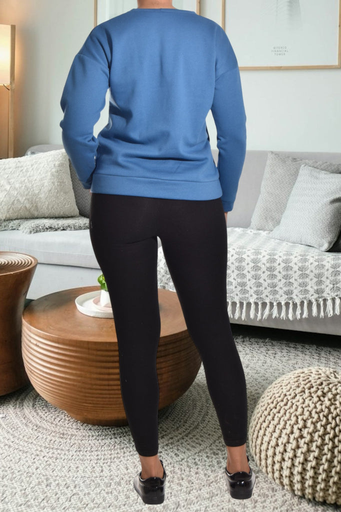 Powder Blue Brooklyn Sweater - StylePhase SA