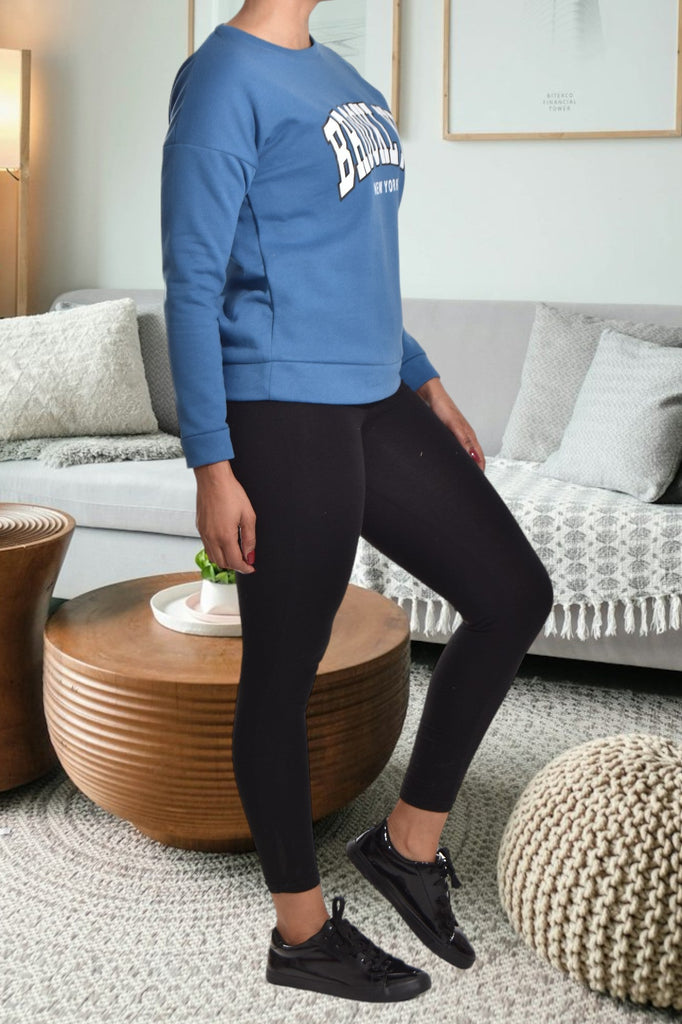 Powder Blue Brooklyn Sweater - StylePhase SA