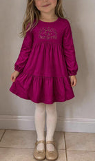 Pre Girls Long Sleeve Cerise Tier Dress - StylePhase SA