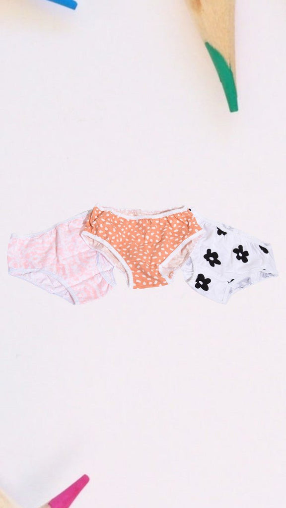 Printed 3 Pack Girls Panty - StylePhase SA