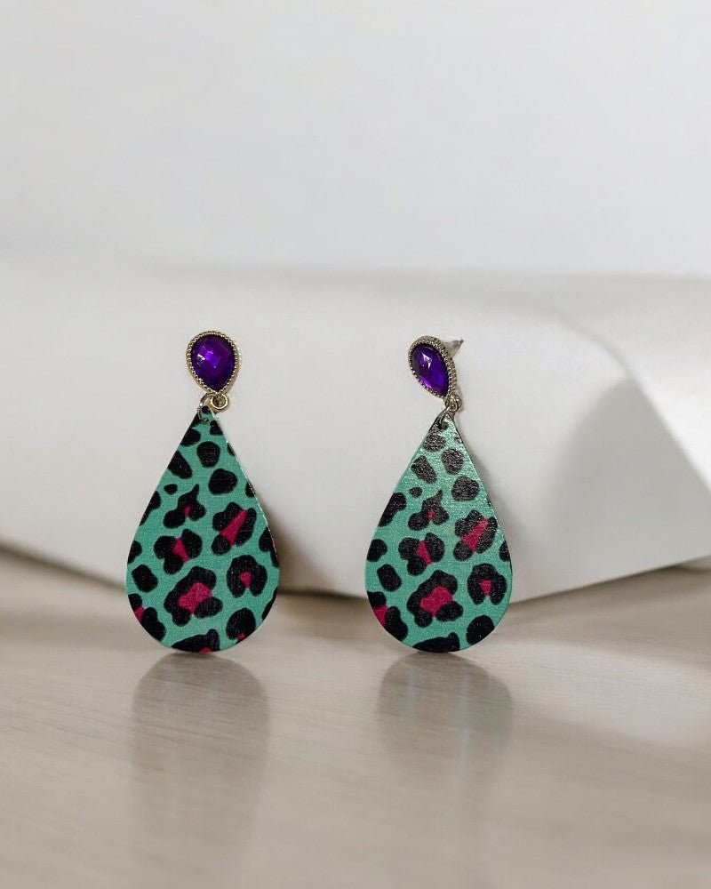 Printed Dangling Earrings - StylePhase SA